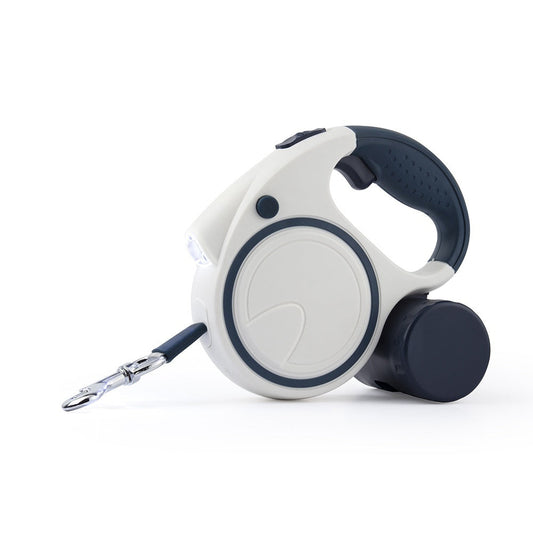 KFX-5193661 Automatic Retractable Pet Leash with Flashlight - Available in Multiple Colors