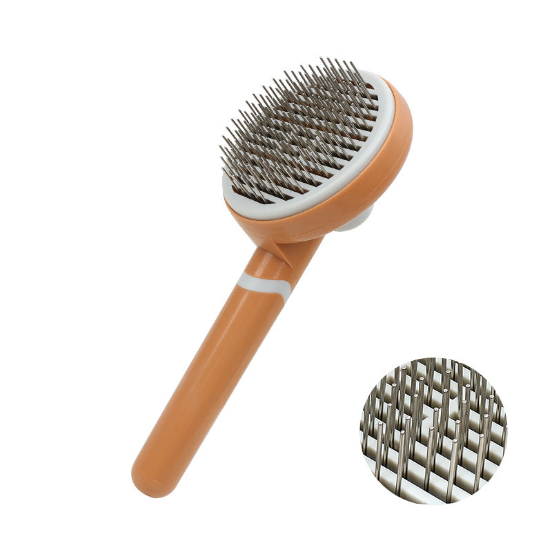 KFX-5195453 Automatic Pet Comb for Effective Hair Cleaning and Grooming
