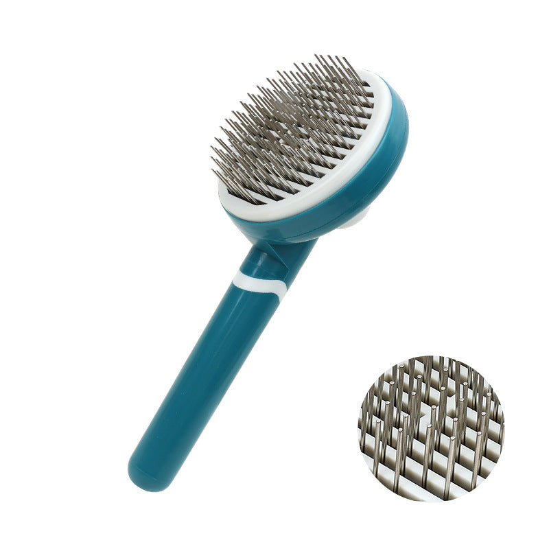 KFX-5195453 Automatic Pet Comb for Effective Hair Cleaning and Grooming