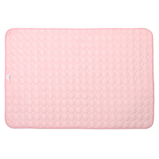 KFX-5195709 Reversible Thermal Dog Bed in Brown, Dark Gray, and Pink - Available in Sizes S and L