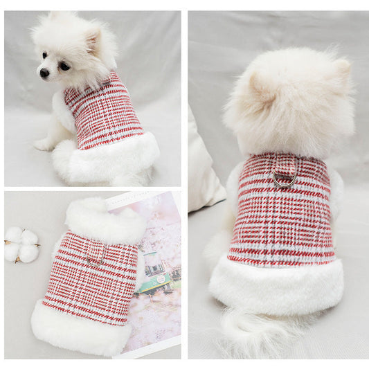 KFX-5198013 Cotton Princess Style Pet Vest for All Breeds