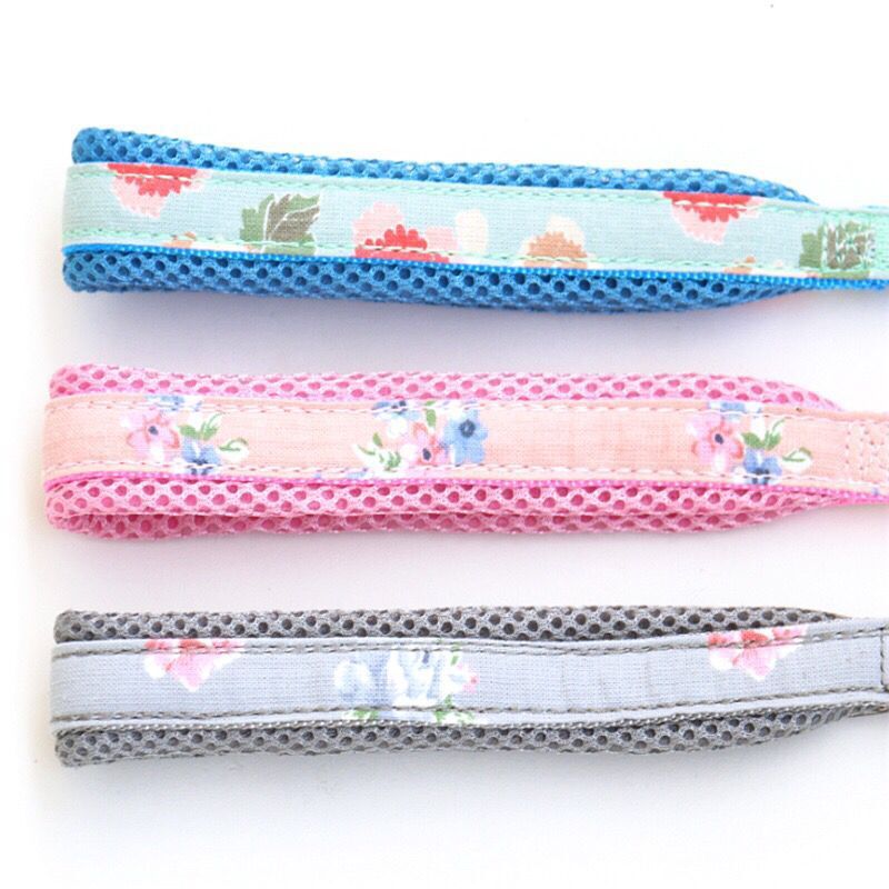 KFX-5198909 Adjustable Pet Harness and Leash Set for Small and Medium Dogs and Cats in Pink, Gray, and Sky Blue