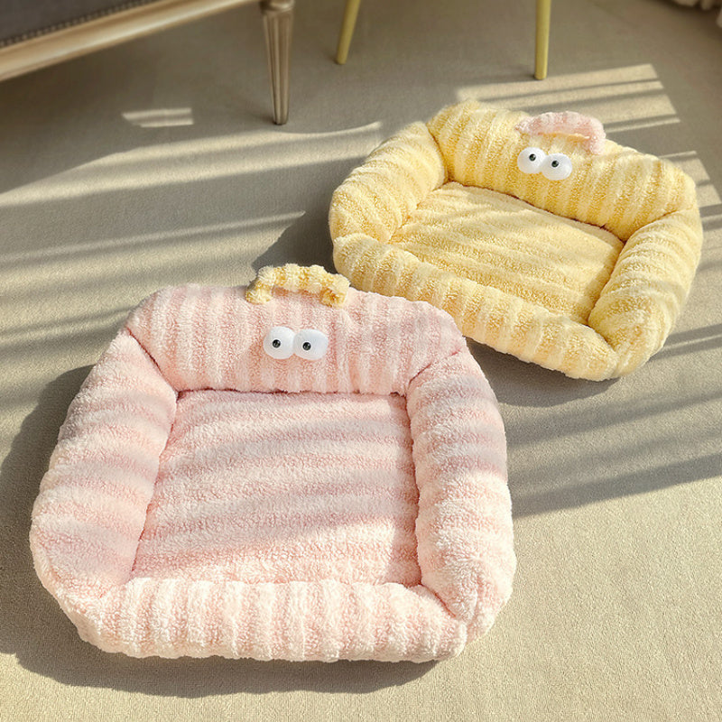 KFX-5206845 Cozy Pet Sleeping Mat for Small and Medium Dogs - Soft Cushion Winter Bed