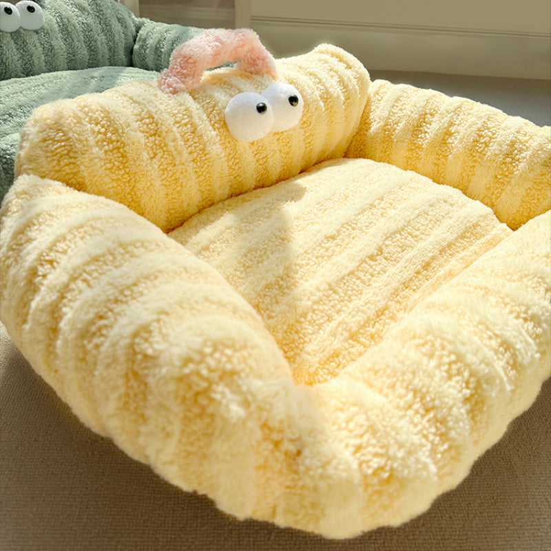 KFX-5206845 Cozy Pet Sleeping Mat for Small and Medium Dogs - Soft Cushion Winter Bed