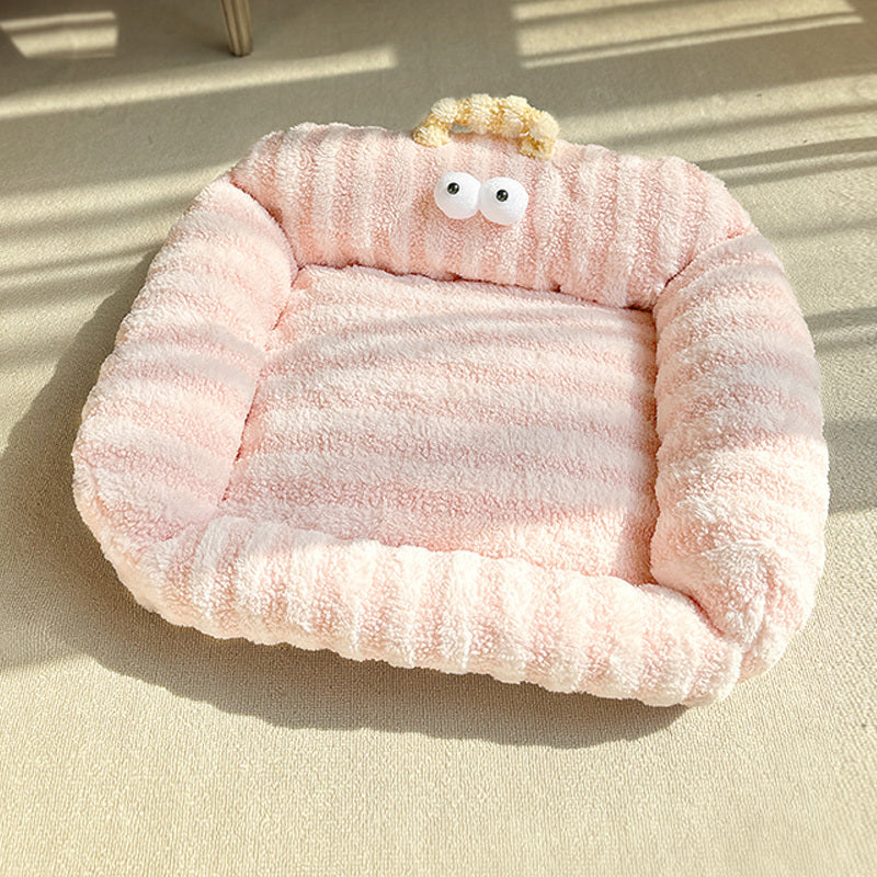 KFX-5206845 Cozy Pet Sleeping Mat for Small and Medium Dogs - Soft Cushion Winter Bed