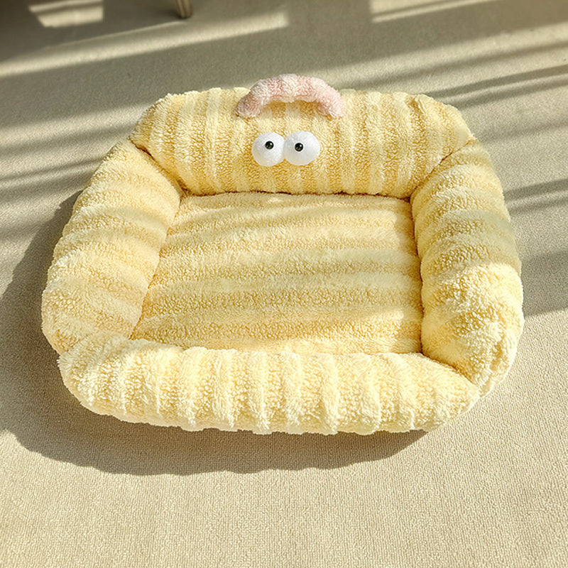 KFX-5206845 Cozy Pet Sleeping Mat for Small and Medium Dogs - Soft Cushion Winter Bed