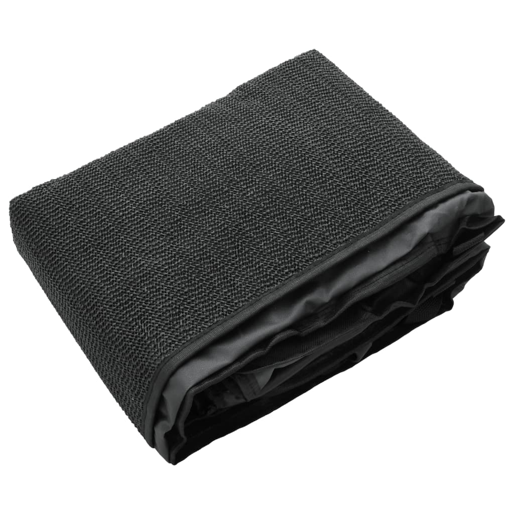 KFX-5207741 Dog Car Seat Cover - Black Oxford Fabric, 137x46x50 cm, Scratch-Resistant, Non-Slip, 4-Layer Design