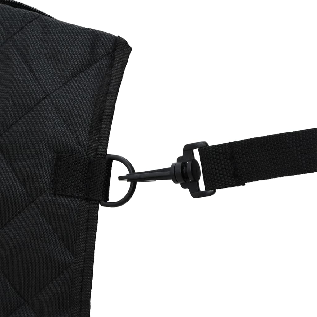 KFX-5207741 Dog Car Seat Cover - Black Oxford Fabric, 137x46x50 cm, Scratch-Resistant, Non-Slip, 4-Layer Design
