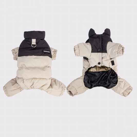 KFX-5210941 Graphene Cotton-Padded Jacket for Pets - Waterproof and Warm, Available in Multiple Colors and Sizes
