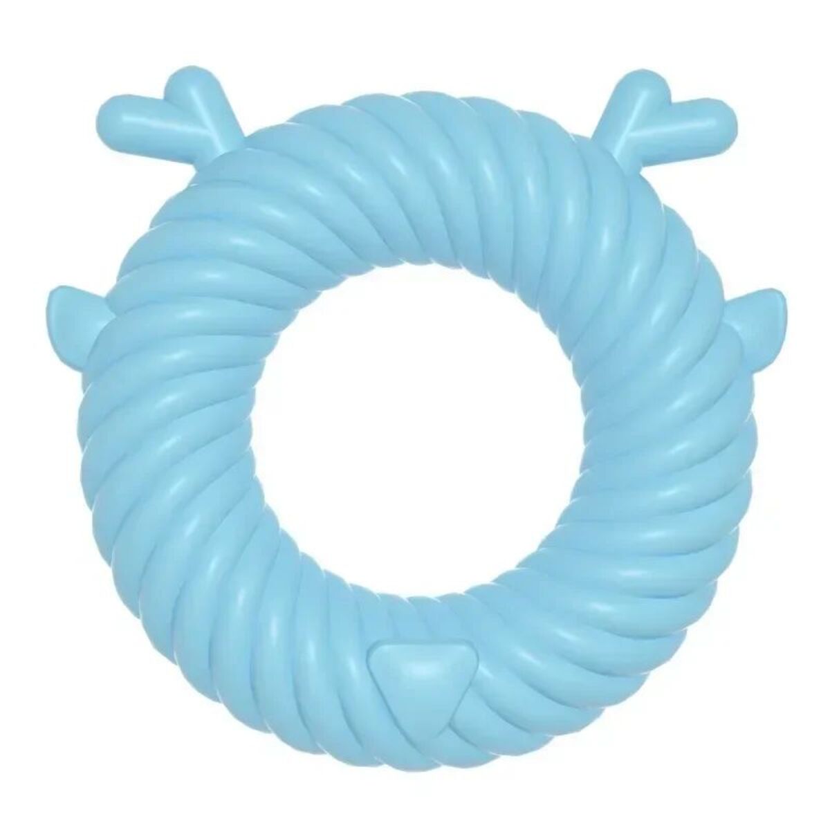 KFX-5212605 Interactive Dog Teething Plush Toy - Chew and Teeth Cleaning Deer Shape for Small to Large Dogs