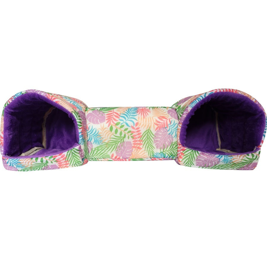 KFX-5214781 Cozy Polyester Nest for Small Pets - Warmth Retention Villa for Hamsters, Squirrels, Guinea Pigs & More