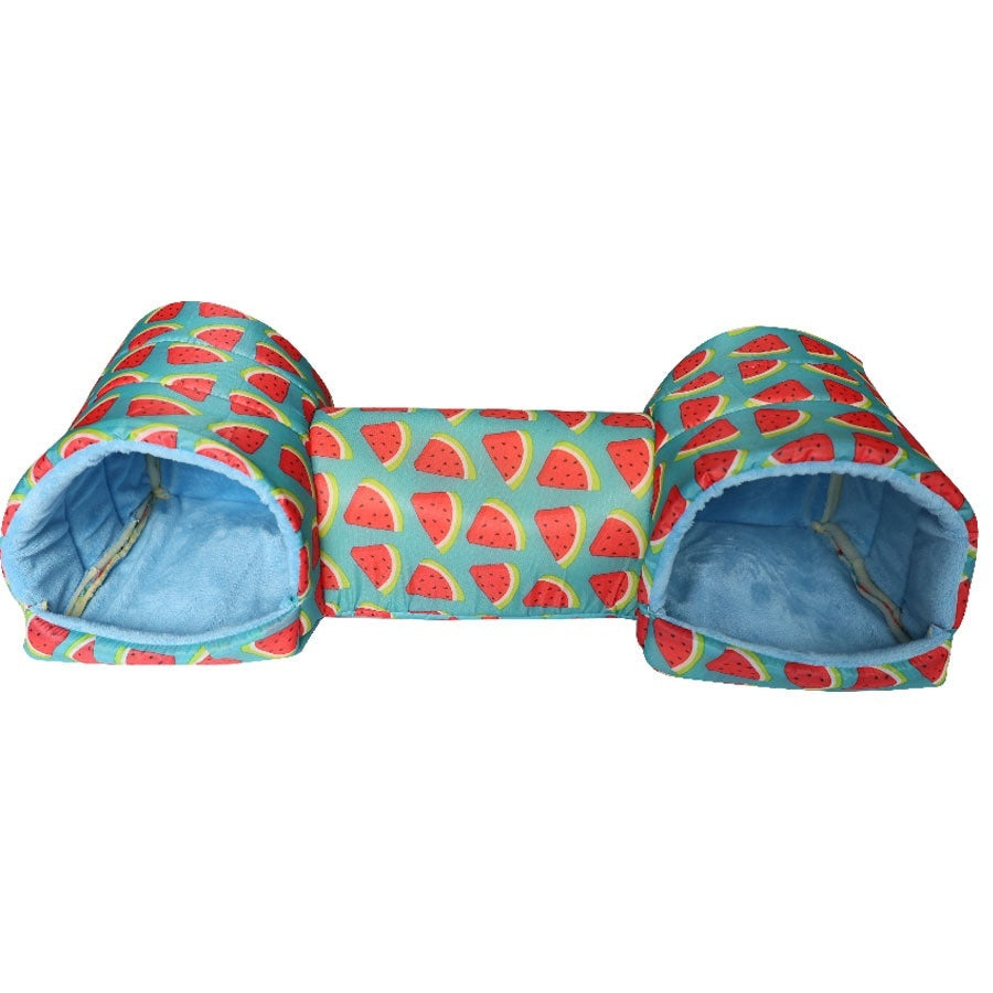 KFX-5214781 Cozy Polyester Nest for Small Pets - Warmth Retention Villa for Hamsters, Squirrels, Guinea Pigs & More
