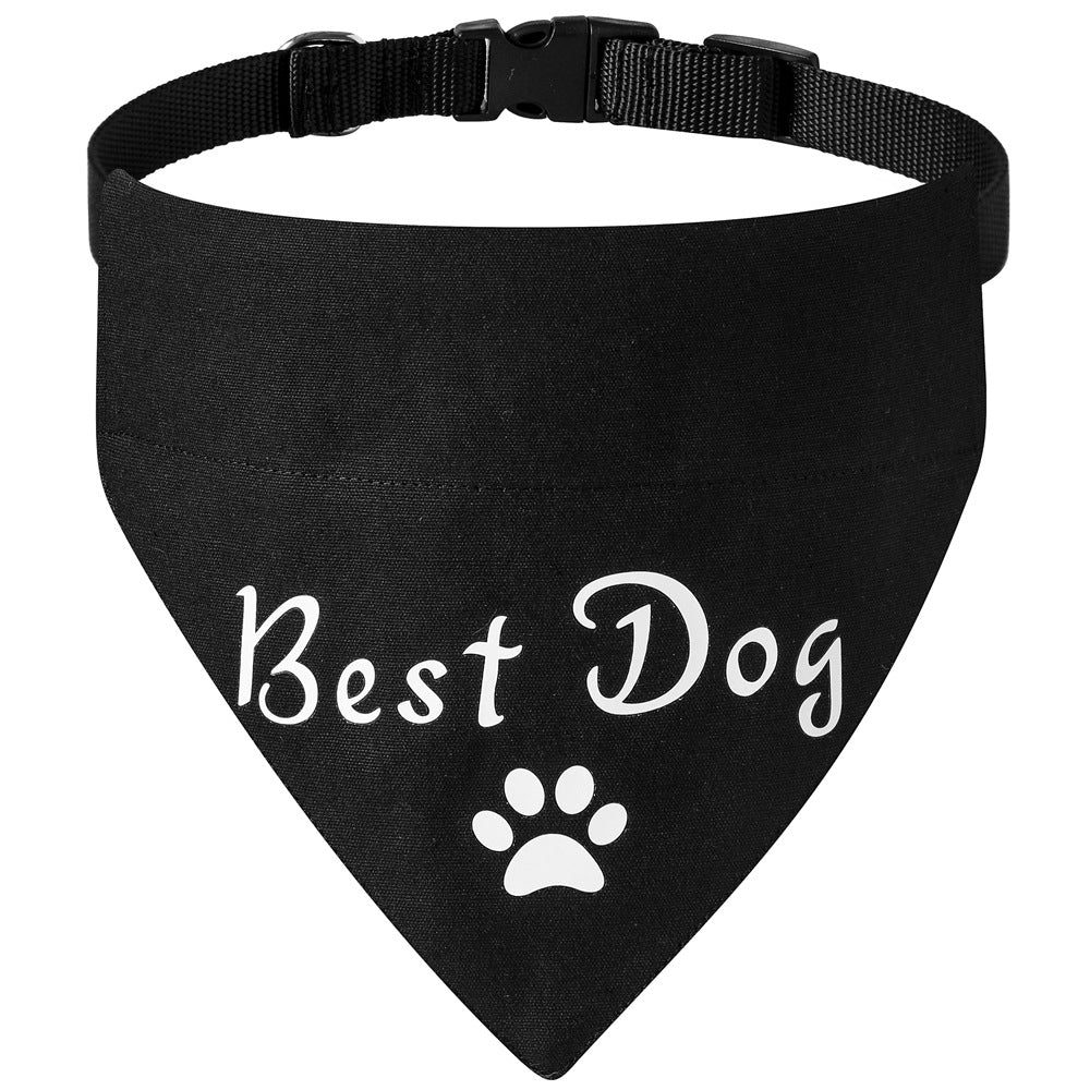 KFX-5222845 Cotton Printed Pet Dog Muzzle Towel - Fashionable & Simple Design in Various Styles