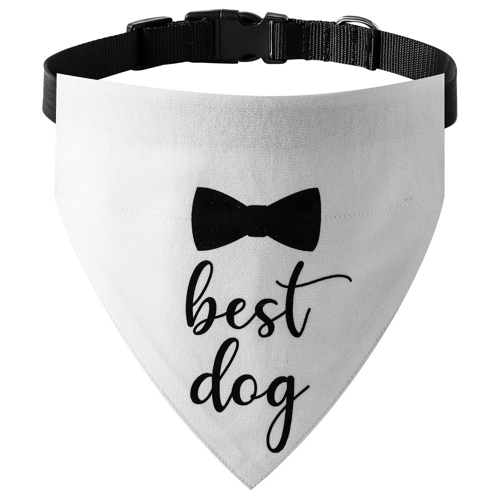 KFX-5222845 Cotton Printed Pet Dog Muzzle Towel - Fashionable & Simple Design in Various Styles