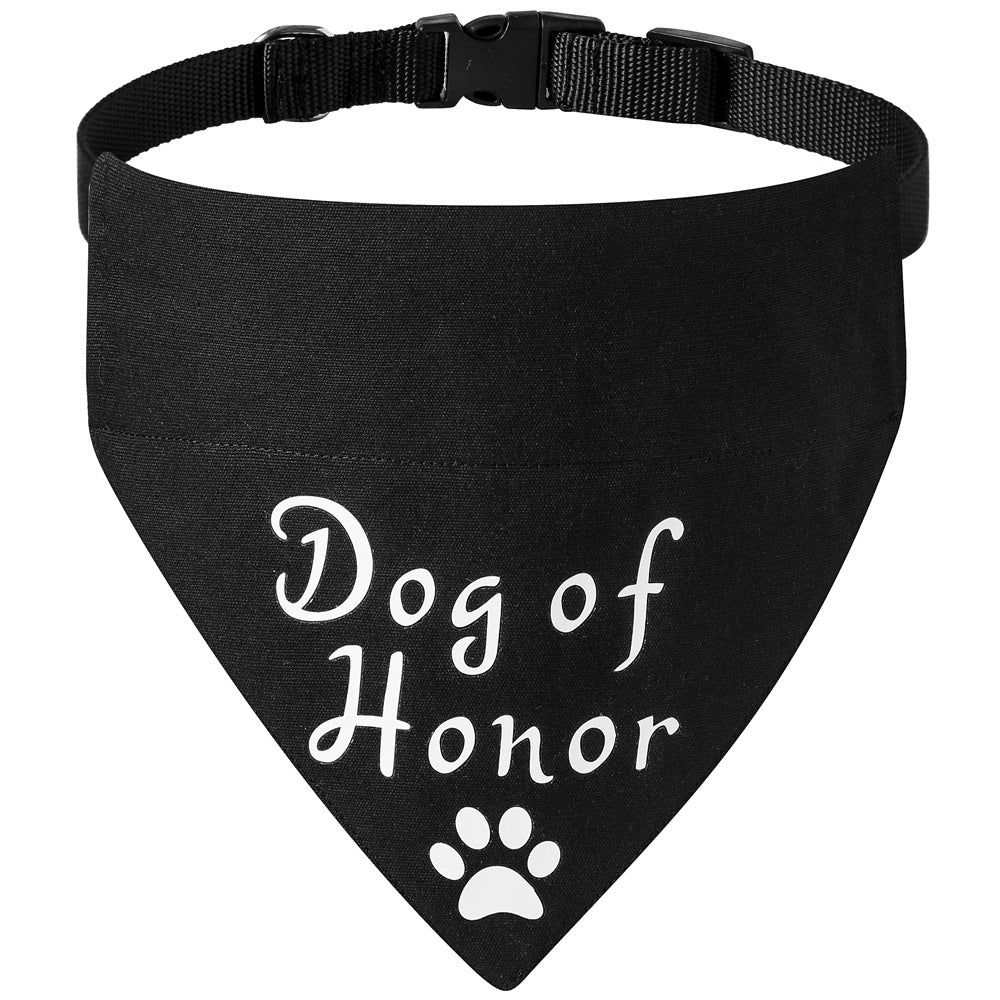 KFX-5222845 Cotton Printed Pet Dog Muzzle Towel - Fashionable & Simple Design in Various Styles