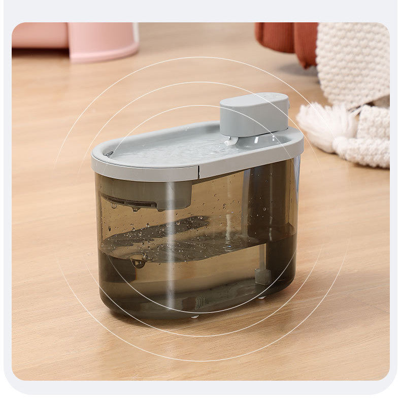 KFX-5226813 Automatic Cat Drinking Fountain with Infrared Sensor and Rechargeable Battery