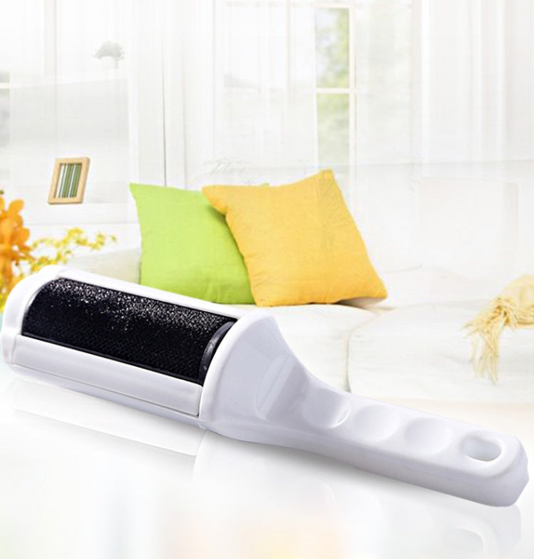 KFX-5228221 Pet Hair Remover Brush - Reusable Soft Adhesive Tool for Dog and Cat Fur Cleanup