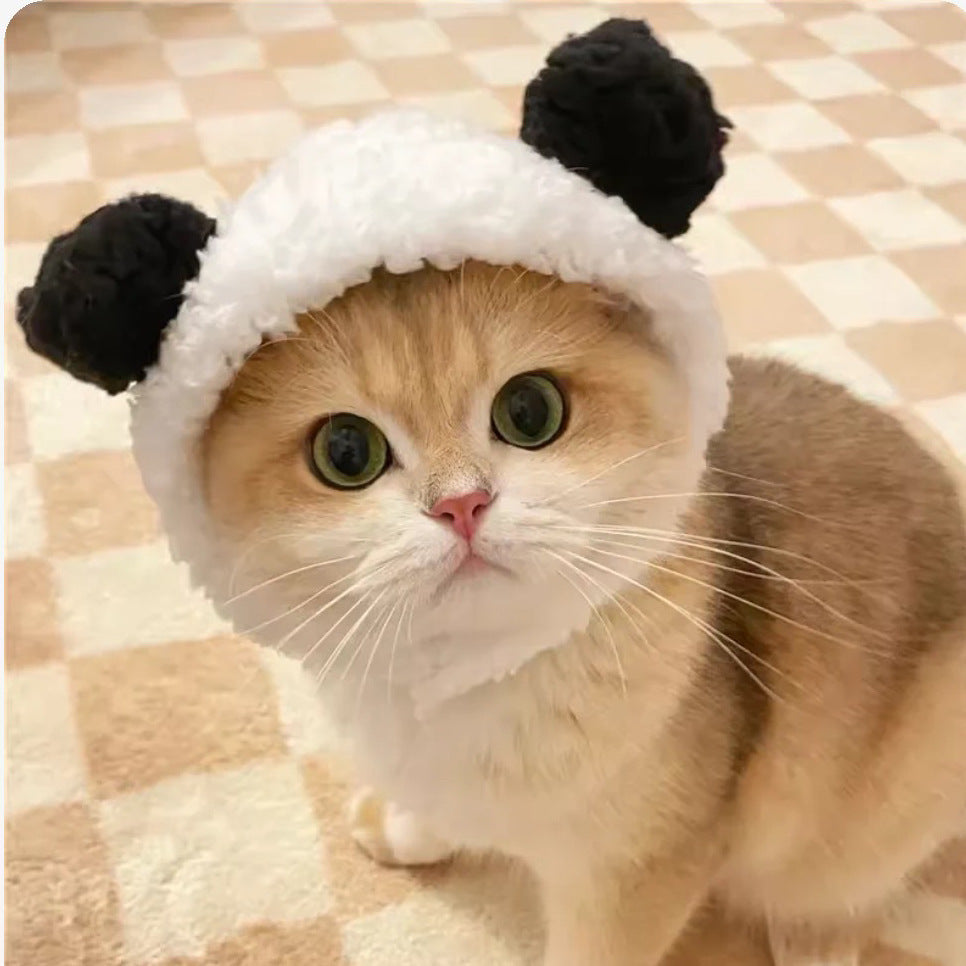 KFX-5231165 Cute Casual Winter Pet Hooded Hats - Various Styles for Small Pets