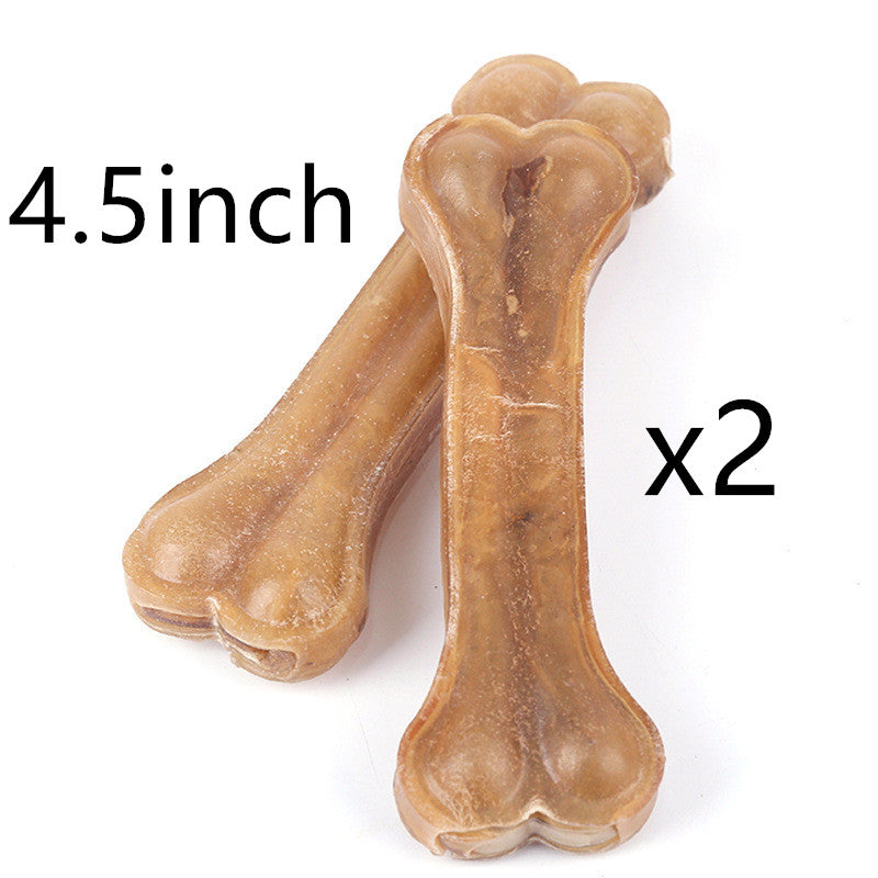 KFX-5233213 Buffalo Leather Dog Chews and Teeth Sticks for Training and Molar Care