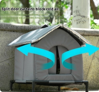 KFX-5236413 Wandering Cat Nest Outdoor Waterproof Winter Bed - Small, Medium, Large Sizes Available
