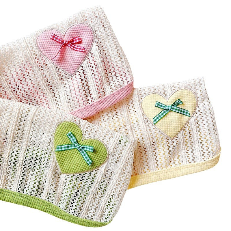 KFX-5237949 Sweetheart Embroidered Cool Breathable Vest for Cats and Dogs - Cream Yellow, Avocado Green, Pink, Size XS-XL