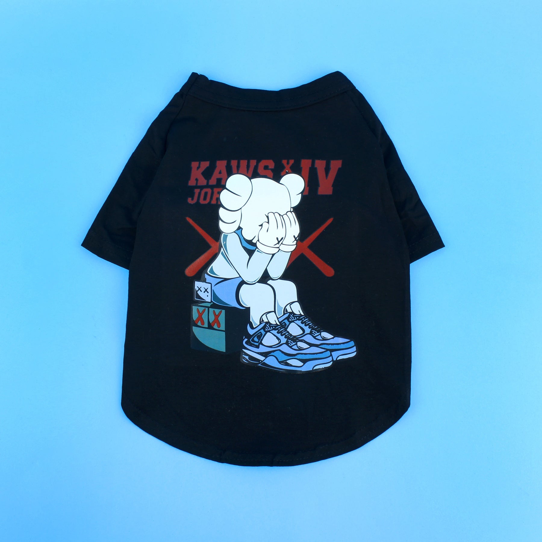 KFX-5238717 Cotton Summer T-Shirt for Small and Medium Dogs and Cats - Various Colors Available