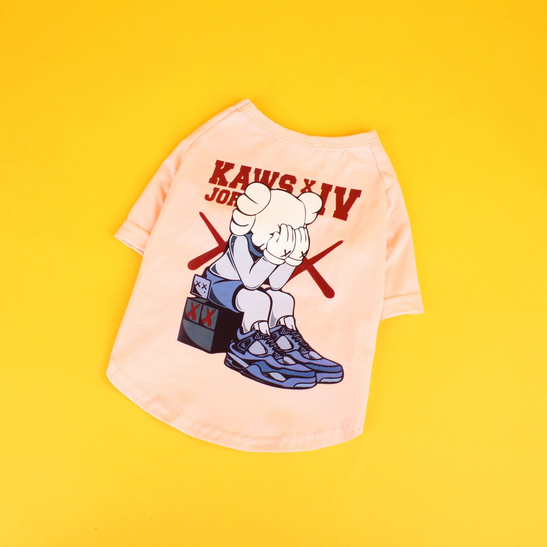 KFX-5238717 Cotton Summer T-Shirt for Small and Medium Dogs and Cats - Various Colors Available