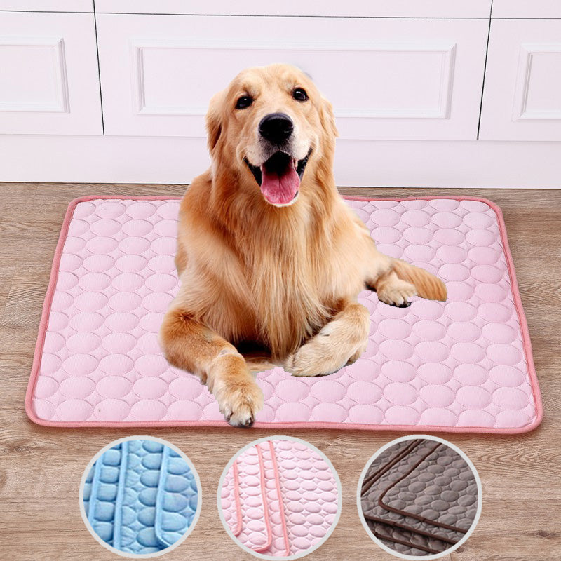 KFX-5239997 Cooling Pet Pad with Anti-Slip Waterproof Base - Multiple Sizes Available