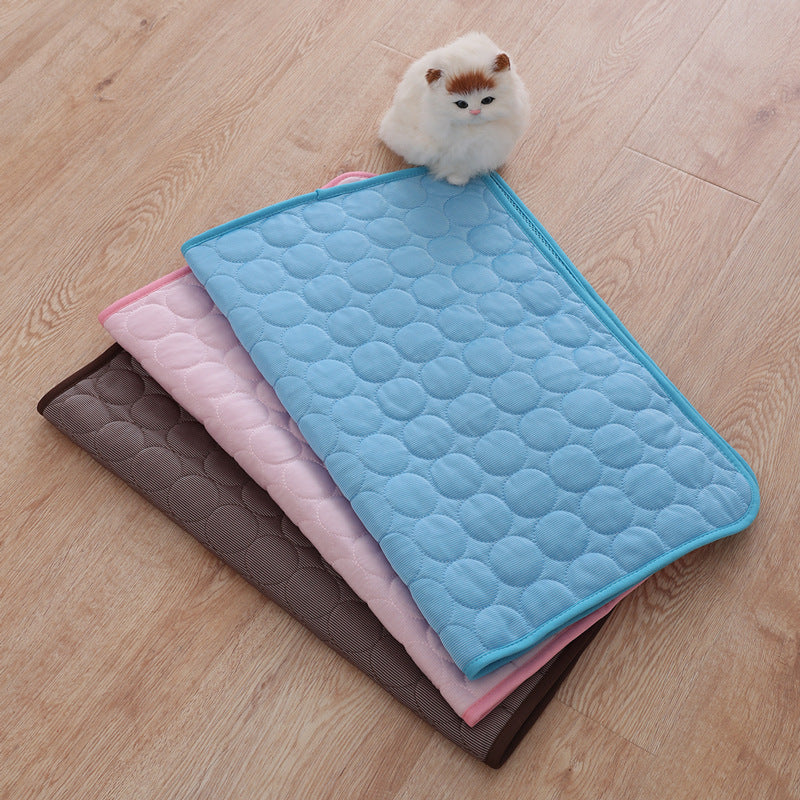KFX-5239997 Cooling Pet Pad with Anti-Slip Waterproof Base - Multiple Sizes Available