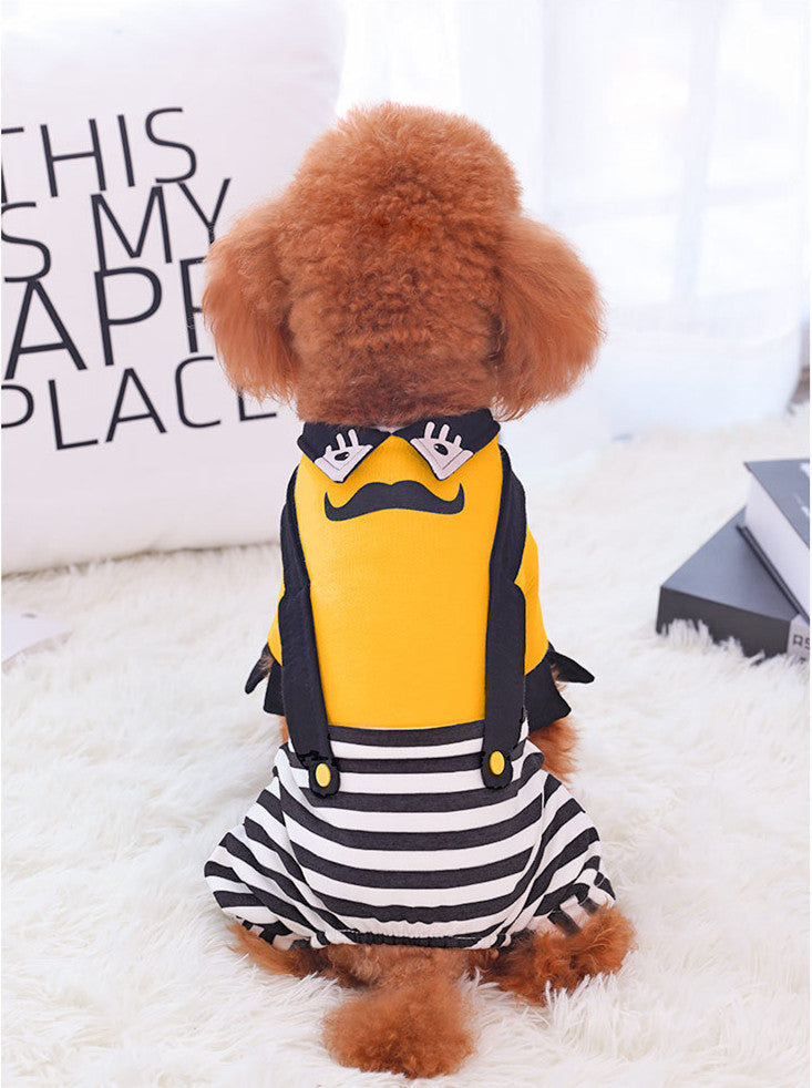 KFX-5244477 Cozy Four-Legged Pet Apparel for Autumn and Winter - Cotton and Polyester Blend