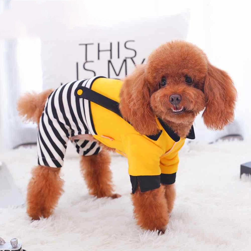 KFX-5244477 Cozy Four-Legged Pet Apparel for Autumn and Winter - Cotton and Polyester Blend