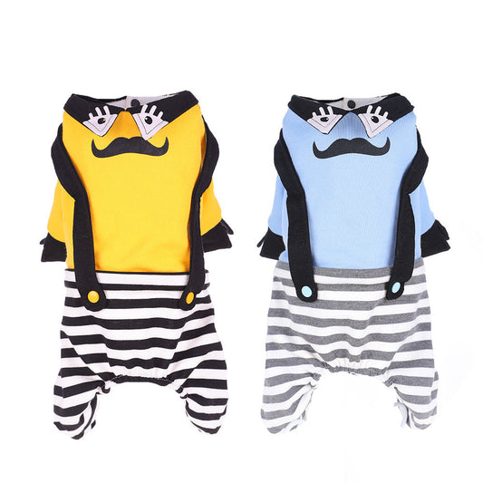 KFX-5244477 Cozy Four-Legged Pet Apparel for Autumn and Winter - Cotton and Polyester Blend