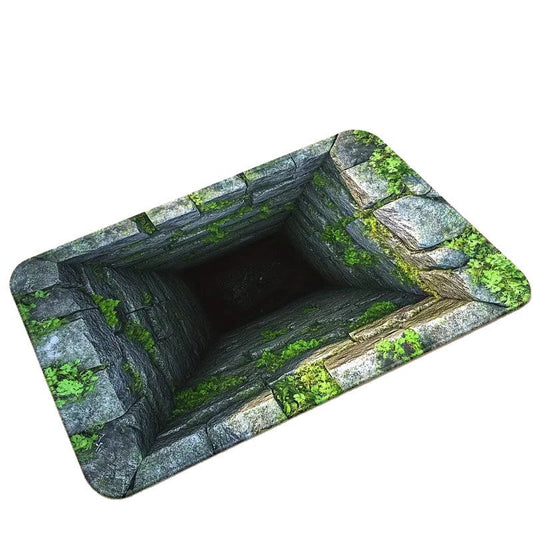 KFX-5244733 Visual 3D Effect Non-slip Absorbent Bathroom Mat in Various Designs and Sizes