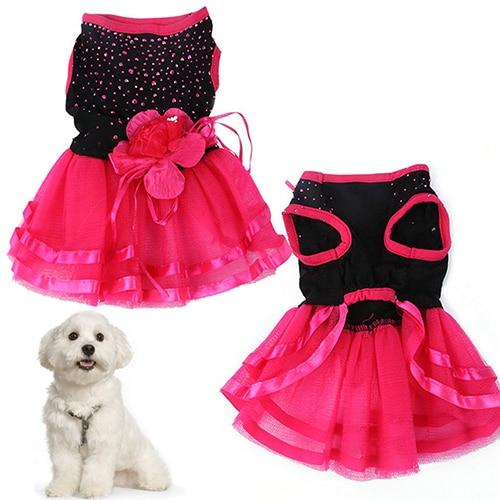 KFX-5245501 Spring/Summer Pet Wedding Dress for Dogs - Cotton, Available in XS, S, M, L Sizes