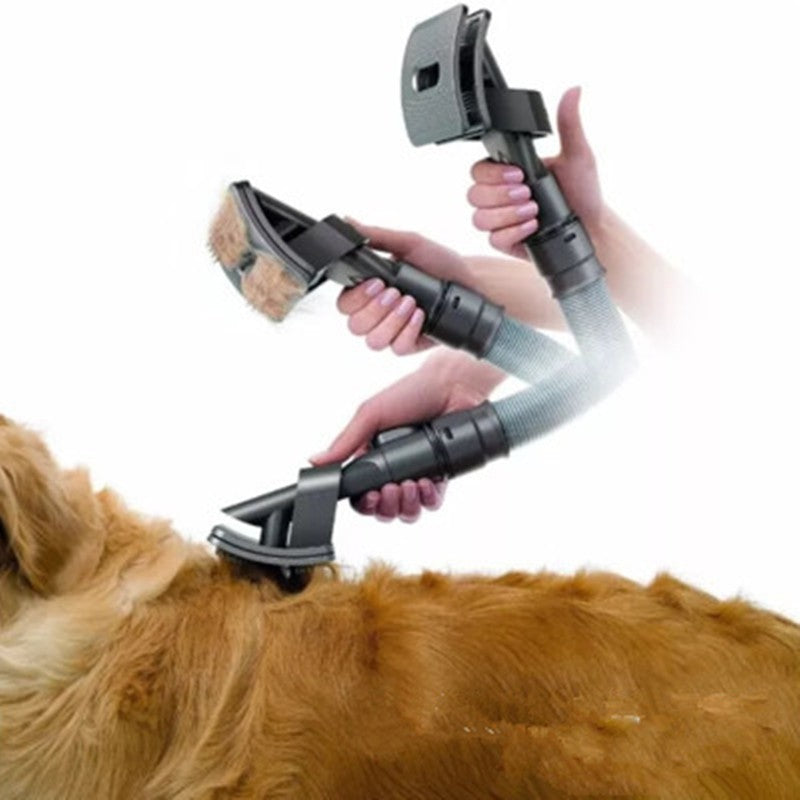 KFX-5249469 Pet Grooming Vacuum Brush Tool for Effective Hair Removal and Undercoat Care