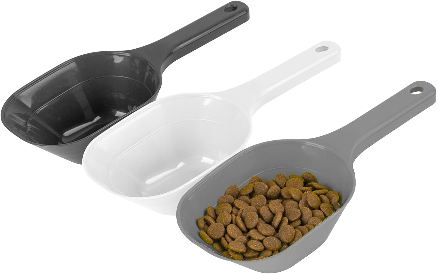 KFX-5251133 Pet Food Scoop with Measurement Lines for Accurate Portioning - 1 Cup Capacity, BPA-Free Plastic, Eco-Friendly Design
