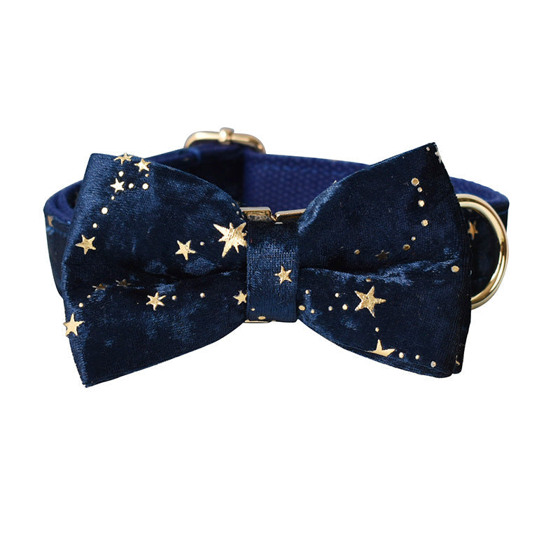 KFX-5251645 Dog Ring and Rope Set with Bow Knot - Cotton Material, Sizes S-XL