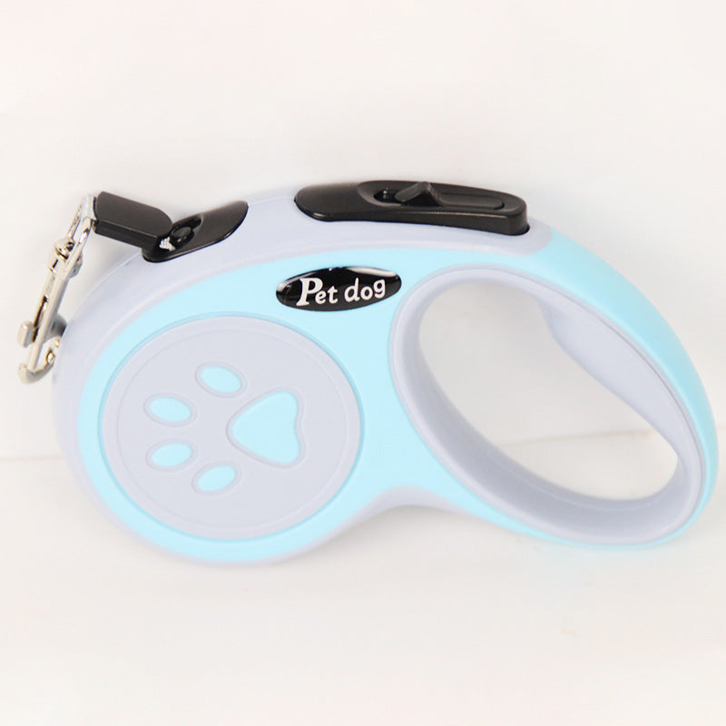 KFX-5253437 Retractable Dog Leash with One-Click Brake – Multiple Colors and Lengths Available