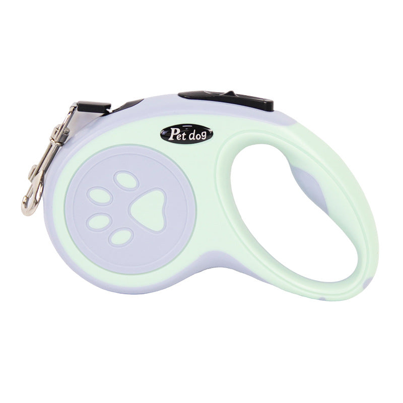 KFX-5253437 Retractable Dog Leash with One-Click Brake – Multiple Colors and Lengths Available