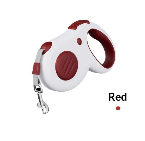 KFX-5253437 Retractable Dog Leash with One-Click Brake – Multiple Colors and Lengths Available