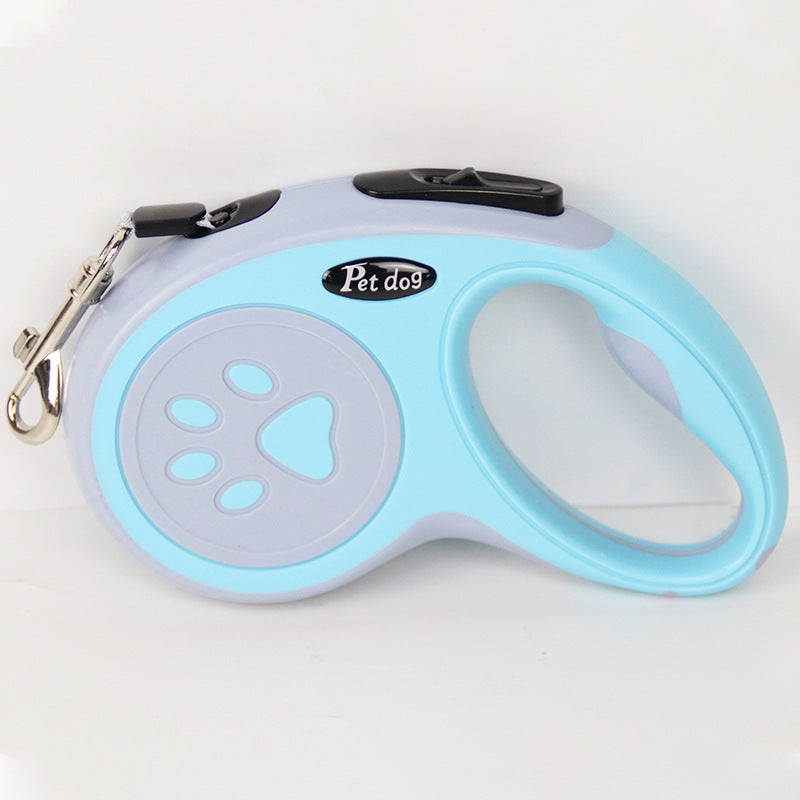 KFX-5253437 Retractable Dog Leash with One-Click Brake – Multiple Colors and Lengths Available