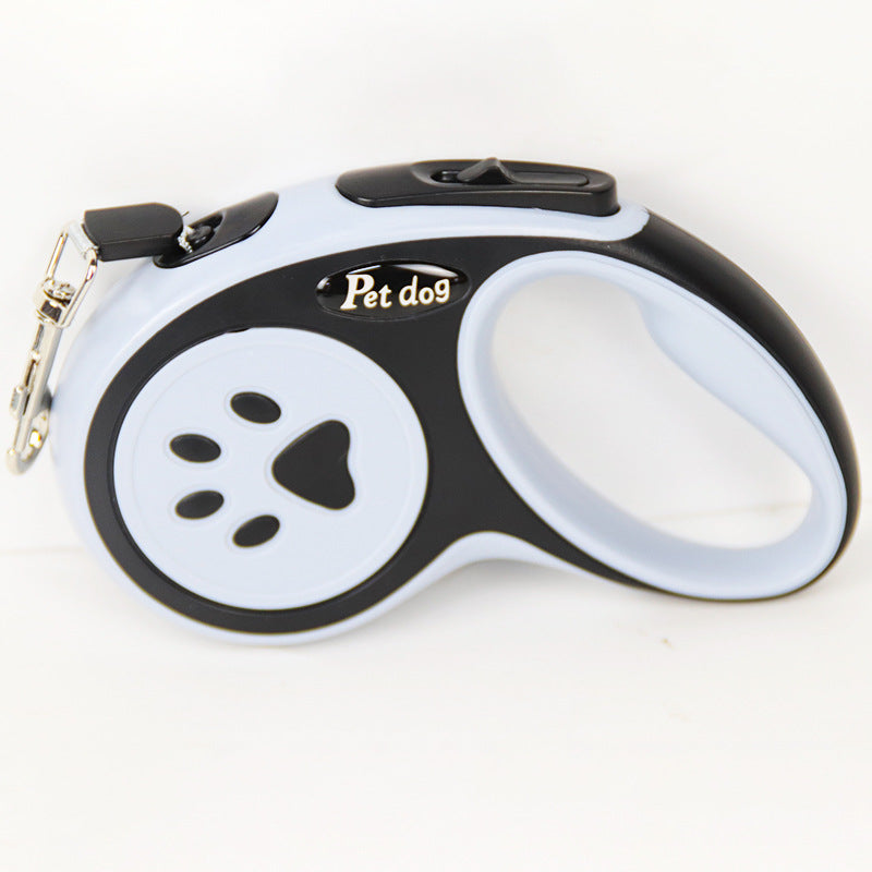 KFX-5253437 Retractable Dog Leash with One-Click Brake – Multiple Colors and Lengths Available