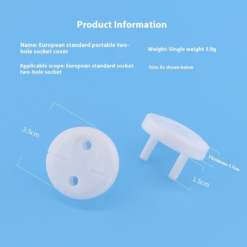 KFX-5253821 Child Safety Socket Cover for Electric Shock Protection - 1 PC