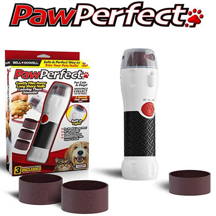 KFX-5263165 Pet Nail Polisher with ABS and Silicone Design - Compact and Easy to Use