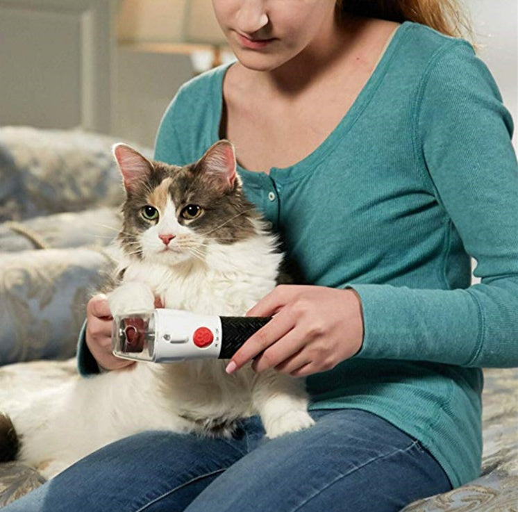 KFX-5263165 Pet Nail Polisher with ABS and Silicone Design - Compact and Easy to Use