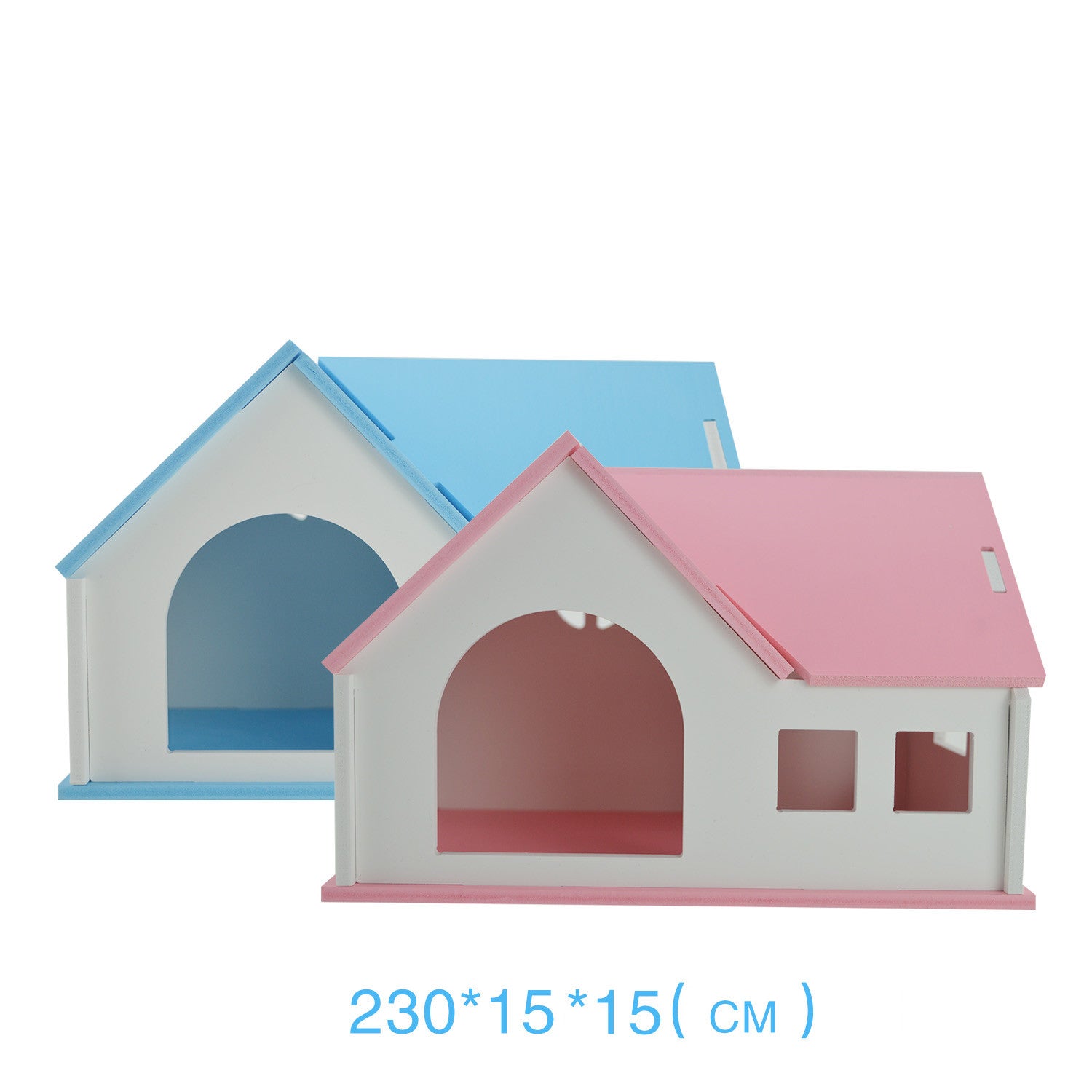 KFX-5263421 Hamster Nest Playground with Ladder - Durable, Non-Toxic PVC Pet House and Toy