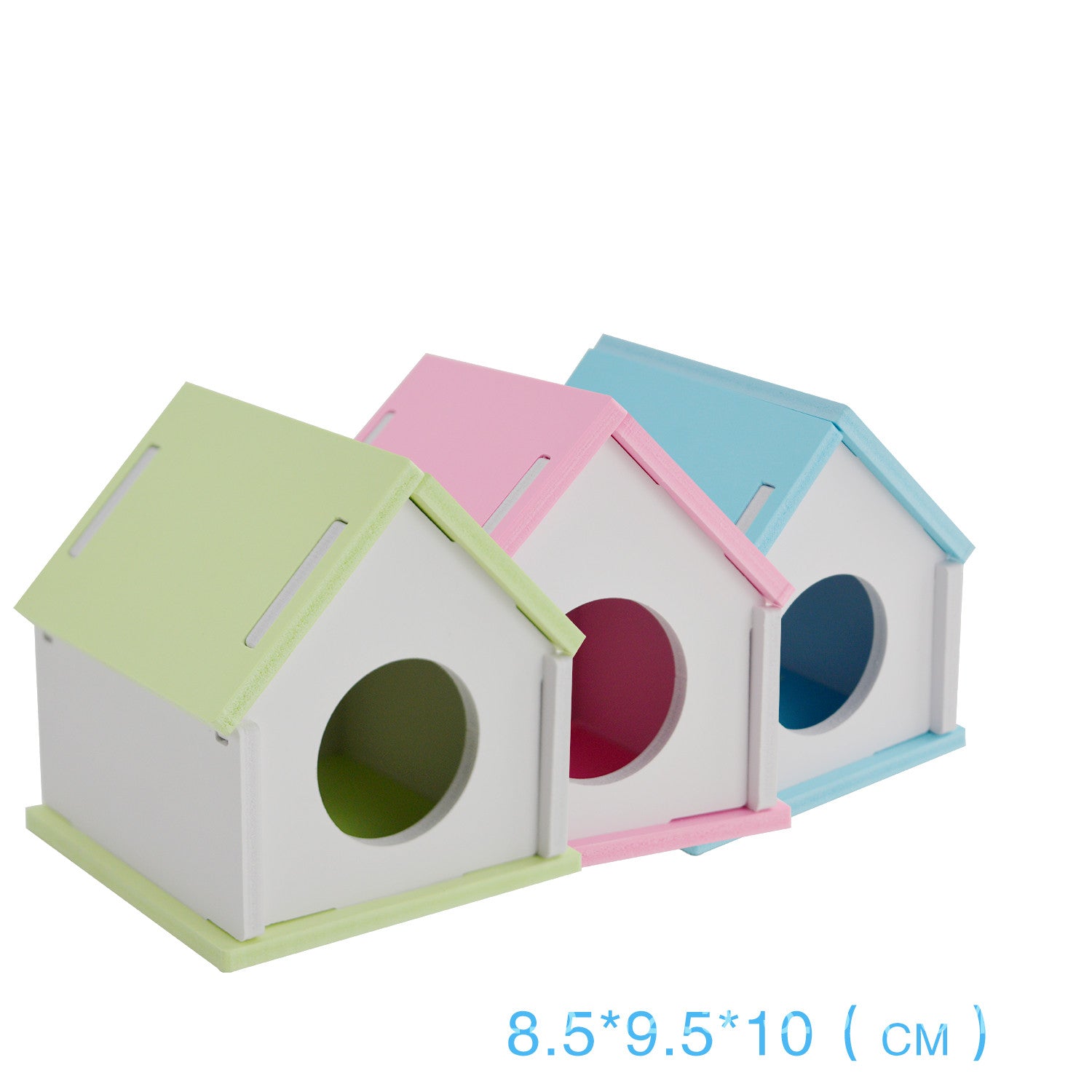 KFX-5263421 Hamster Nest Playground with Ladder - Durable, Non-Toxic PVC Pet House and Toy