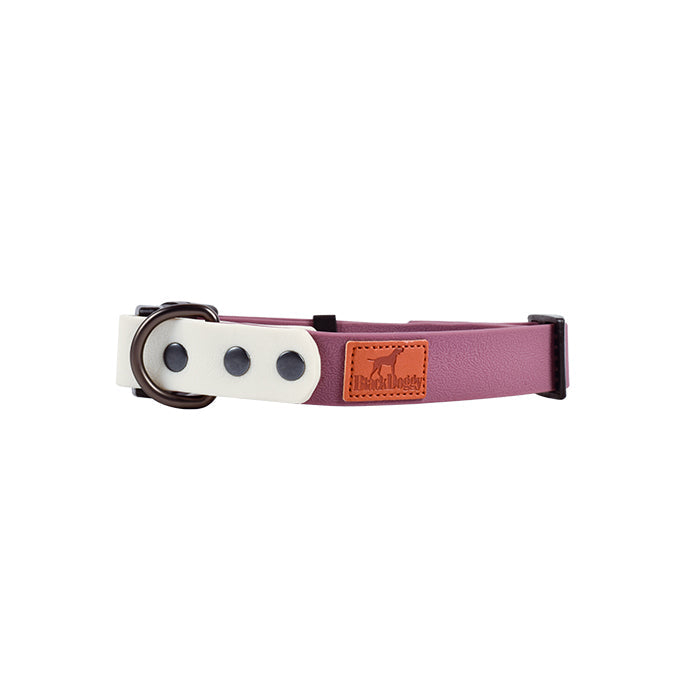KFX-5264957 Retro Dog Collar and Traction Rope Set - PVC Polymer for Comfortable Walking