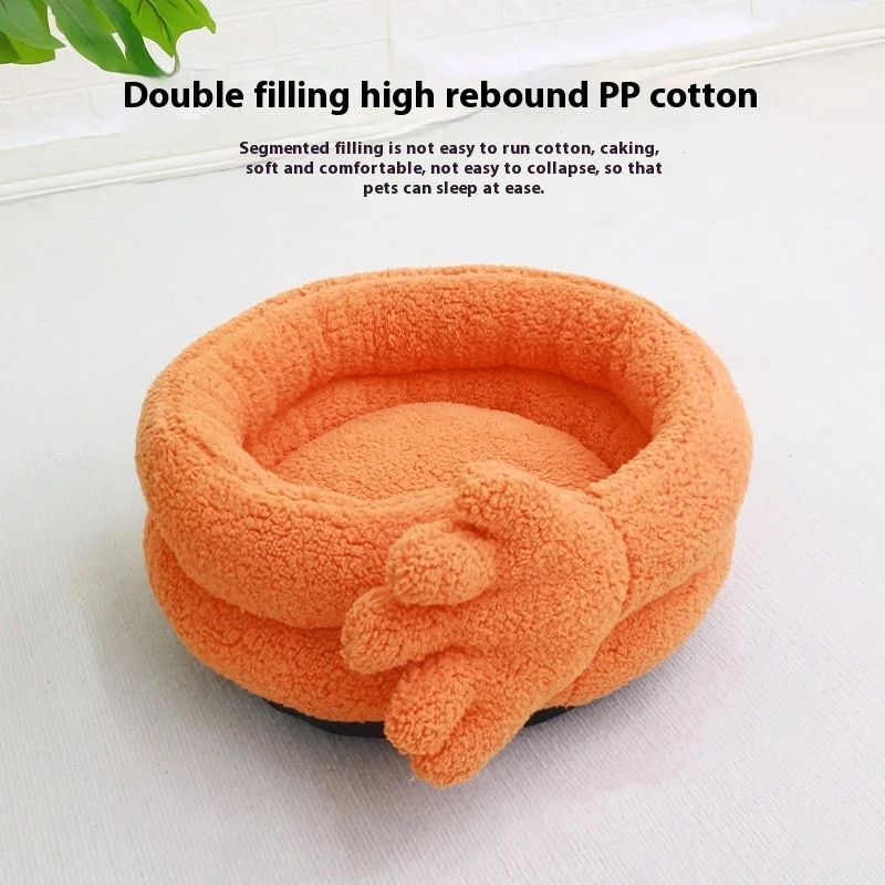 KFX-5265213 Cozy Plush Dog and Cat Mattress for Autumn and Winter – Perfect Sleeping Kennel for Pets, Size 48x20 cm
