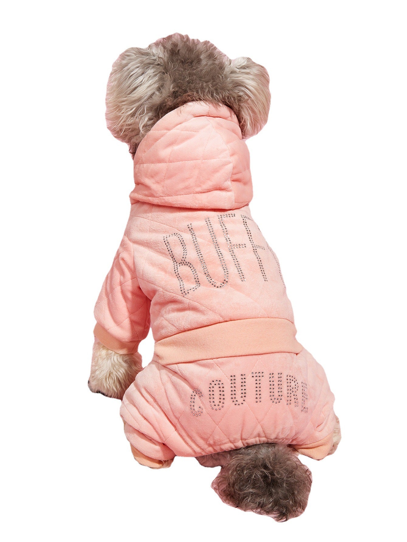 KFX-5267517 Cotton-Padded Jacket for Cats and Dogs with Four-Legged Design
